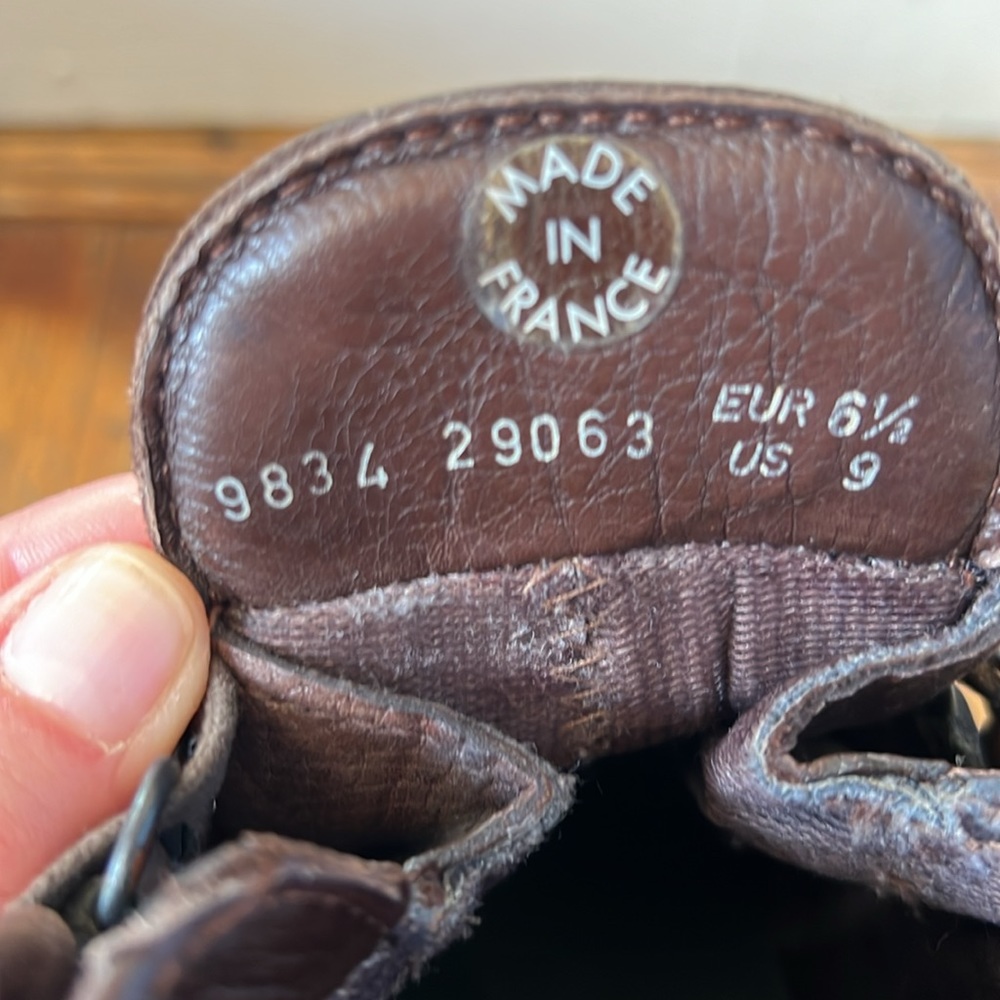 Mephisto brown leather boot - Picture 3 of 10